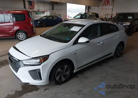 2019 Hyundai Ioniq Hybrid Sel z USA, uszkodzony, nr VIN KMHC75LC5KU111145
